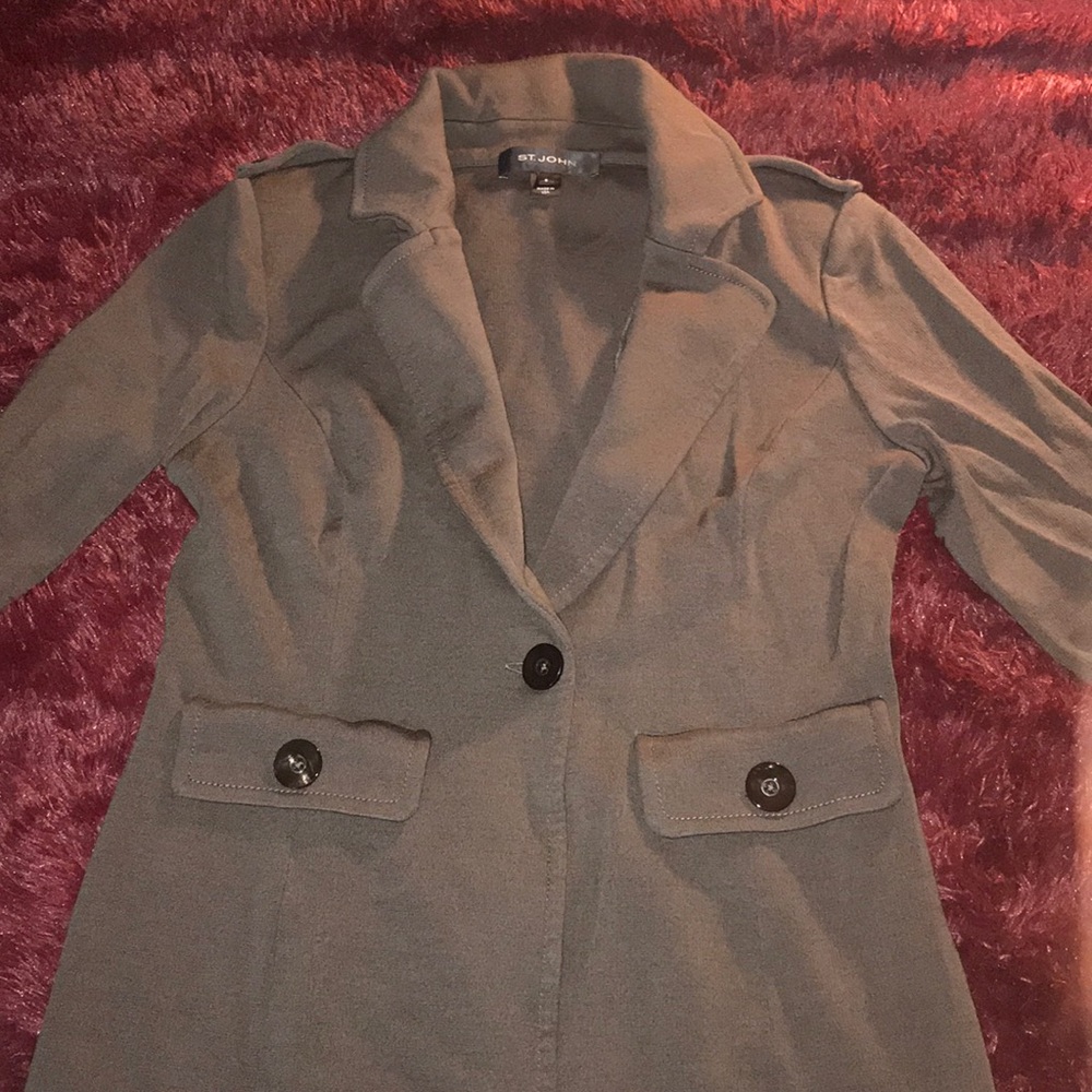 St. John cardigan vest